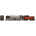 Class H1a 4-6-4 Hudson - Sound and DCC -- Canadian Pacific 2809 (bright maroon, gray, black, Beaver Shield), HO, Rapido Trains I