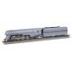 Streamlined 4-6-4 Hudson - WOWSound(R) and DCC -- New York Central 5448 (Boxpok Drivers, 2-Tone Gray), HO, Bachmann Industries 5