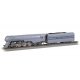 Streamlined 4-6-4 Hudson - WOWSound(R) and DCC -- New York Central 5450 (Scullin Drivers, 2-Tone Gray), HO, Bachmann Industries 