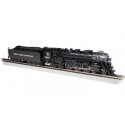 Class J3a 4-6-4 Hudson - WOWSound(R) and DCC -- New York Central 5413 (black, graphite As-Delivered, Roman Lettering), HO, Bachm