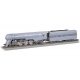 Streamlined 4-6-4 Hudson - WOWSound(R) and DCC -- New York Central 5452 (Scullin Drivers, 2-Tone Gray), HO, Bachmann Industries 