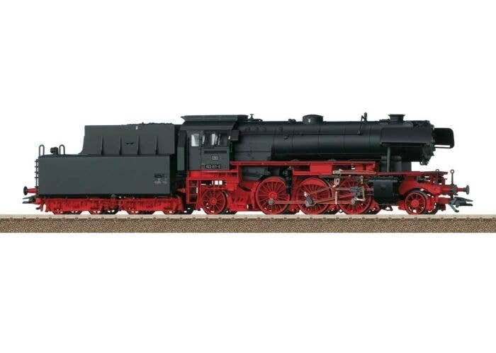 Class 023 2-6-2 - Sound and DCC -- German Federal Railroad DB 023 011-0 (Era III 1970, black, red), HO, Trix 25231