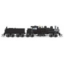 Class D 4-Truck Shay - Sound and DCC - Paragon4(TM) -- Painted, Unlettered (black, graphite), HO, Broadway Limited Imports 7820