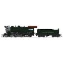 Class E6 4-4-2 Atlantic, Prewar - Sound & DCC - Paragon4 -- Pennsylvania Railroad 89 (Brunswick Green, graphite, Tuscan), HO, Br