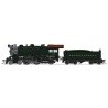 Class E6 4-4-2 Atlantic, Postwar - Sound & DCC - Paragon4 -- Pennsylvania Railroad 393 (Brunswick Green, graphite, Tuscan), HO, 