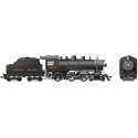 Class D10k 4-6-0 - LokSound and DCC -- Canadian Pacific 1078 (black, graphite), HO, Rapido Trains Inc 602507