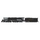 4-6-6-4 Challenger Late Version - Sound, DCC and Smoke - Paragon4(TM) -- Clinchfield 670 (Coal Tender, black, graphite), N, Broa