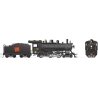 Class H-6-g 4-6-0 with Steel Cab - LokSound and DCC -- Canadian National 1391 (black, red, Tilted Wafer Logo), HO, Rapido Trains