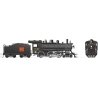 Class H-6-g 4-6-0 with Steel Cab - LokSound and DCC -- Canadian National 1532 (black, red, Straight Wafer Logo), HO, Rapido Trai