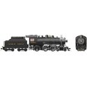 Class D10h 4-6-0 - LokSound and DCC -- Canadian Pacific 1022 (black, graphite), HO, Rapido Trains Inc 602503