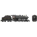 Class D10k 4-6-0 - LokSound and DCC -- Canadian Pacific 1063 (black, graphite), HO, Rapido Trains Inc 602505