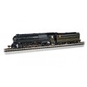 Streamlined Class K4 4-6-2 Pacific - Sound and DCC -- Pennsylvania Railroad 3678 (black, yellow, red), N, Bachmann Industries 53
