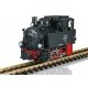 Class 99 0-4-0T - Sound and DCC -- German State Railroad DR 99 5016 (Era III, black, red), G, LGB 20753