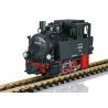 Class 99 0-4-0T - Sound and DCC -- German State Railroad DR 99 5016 (Era III, black, red), G, LGB 20753