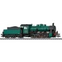 Class 81 0-8-0 - 3-Rail - Sound and Digital -- Belgian State Railways SNCB 81.340 (Era III 1950s, green, black, red), HO, Markli