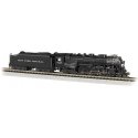 4-6-4 Hudson - Sound and DCC -- New York Central 5426 (As-Delivered black, graphite Roman Lettering), N, Bachmann Industries 536