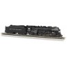 4-6-4 Hudson - Sound and DCC -- New York Central 5445 (black, graphite, Gothic Lettering), N, Bachmann Industries 53654