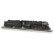 4-6-4 Hudson - Sound and DCC -- New York Central 5420 (As-Delivered black, Graphite Roman Lettering), N, Bachmann Industries 536