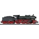 Class 38 4-6-0 - Sound and DCC-SX - Minitrix -- German State Railroad DR 38 3341 (Era III, black, red), N, Trix 16386