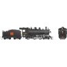 Class H-6-g 4-6-0 with Wood Cab - Standard DC -- Canadian National 1371 (black, red, Straight Wafer Logo), HO, Rapido Trains Inc