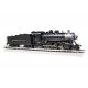 Baldwin 2-8-0 Consolidation - Standard DC -- Baltimore & Ohio 2810 (black, graphite), N, Bachmann Industries 54151