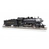 Baldwin 2-8-0 Consolidation - Standard DC -- Baltimore & Ohio 2810 (black, graphite), N, Bachmann Industries 54151