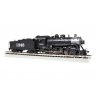 Baldwin 2-8-0 Consolidation - Standard DC -- St. Louis-San Francisco 1354 (black, graphite), N, Bachmann Industries 54153