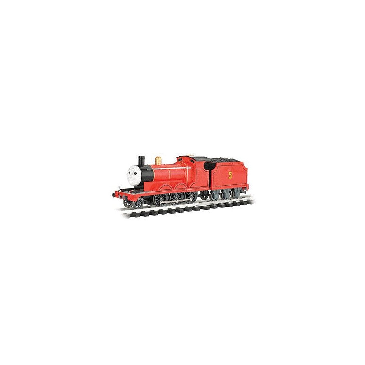 James the Red Engine w/Moving Eyes - Thomas & Friends(TM) -- 5 (red), G, Bachmann Industries 91403