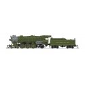 USRA 4-6-2 Heavy Pacific - Sound and DCC - Paragon4(TM) -- Baltimore & Ohio 5301 President Adams (green, graphite), N, Broadway 