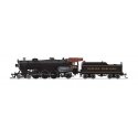 USRA 4-6-2 Light Pacific - Sound and DCC - Paragon4(TM) -- Western Maryland 203 (black, graphite, yellow, Tuscan), N, Broadway L