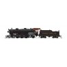 USRA 4-6-2 Light Pacific - Sound and DCC - Paragon4(TM) -- Western Maryland 203 (black, graphite, yellow, Tuscan), N, Broadway L