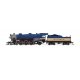 USRA 4-6-2 Light Pacific - Sound and DCC - Paragon4(TM) -- Boston & Maine 3688 (Minuteman Scheme, blue, cream, graphite), N, Bro
