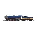 USRA 4-6-2 Light Pacific - Sound and DCC - Paragon4(TM) -- Boston & Maine 3688 (Minuteman Scheme, blue, cream, graphite), N, Bro