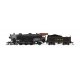 USRA 4-6-2 Light Pacific - Sound and DCC - Paragon4(TM) -- St. Louis-San Francisco 1044 (black, graphite, Tuscan), N, Broadway L