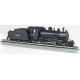 Alco 2-6-0 - Sound and DCC - Sound Value -- Louisville & Nashville 549 (black, graphite), HO, Bachmann Industries 57814