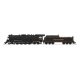 RDG Class T-1 4-8-4 - Standard DC - Stealth -- Reading, Blue Mountain & Northern 2102 (2022, black), N, Broadway Limited Imports