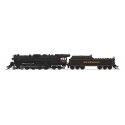 RDG Class T-1 4-8-4 - Standard DC - Stealth -- Reading, Blue Mountain & Northern 2102 (2022, black), N, Broadway Limited Imports