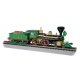 4-4-0 - Sound and DCC -- Old Colony Railroad OCRR `Highland Light` (gray, green, red, gold), HO, Bachmann Industries 52708
