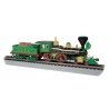 4-4-0 - Sound and DCC -- Old Colony Railroad OCRR `Highland Light` (gray, green, red, gold), HO, Bachmann Industries 52708