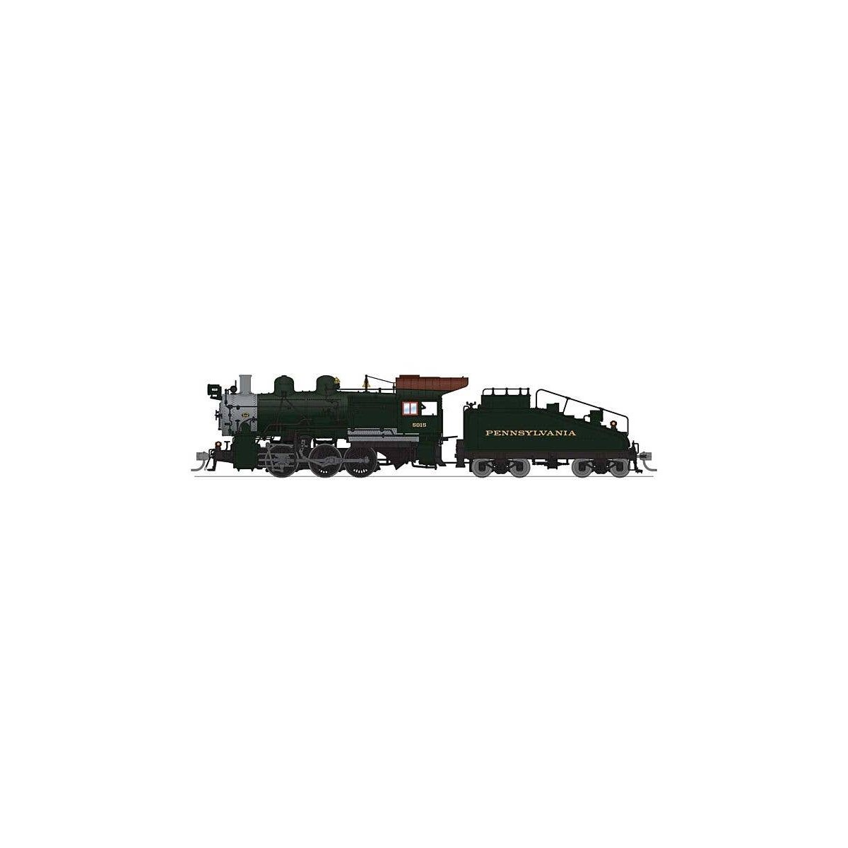 PRR Class B6sb 0-6-0 Switcher Pre-War - Standard DC - Stealth -- Pennsylvania Railroad 1446 (Brunswick Green, graphite, Tuscan),