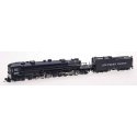 AC-12 4-8-8-2 Cab Forward - Standard DC -- Southern Pacific 4294 (black, graphite, silver, Large Tender Lettering), N, Intermoun