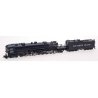 AC-12 4-8-8-2 Cab Forward - Standard DC -- Southern Pacific 4294 (black, graphite, silver, Large Tender Lettering), N, Intermoun