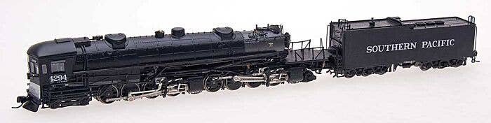AC-12 4-8-8-2 Cab Forward - Standard DC -- Southern Pacific 4294 (black, graphite, silver, Large Tender Lettering), N, Intermoun