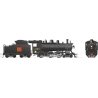 Class H-6-g 4-6-0 with Wood Cab - LokSound and DCC -- Canadian National 1383 (black, red, Straight Wafer Logo), HO, Rapido Train