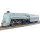 3462 Class 4-6-4 Hudson - Standard DC - Stealth Brass Hybrid -- Santa Fe 3460 (Early 1939, Blue Goose, blue, white), HO, Broadwa