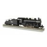 USRA 0-6-0 with Slope-Back Tender - DCC with Smoke -- Wabash 511 (black, graphite), HO, Bachmann Industries 51616
