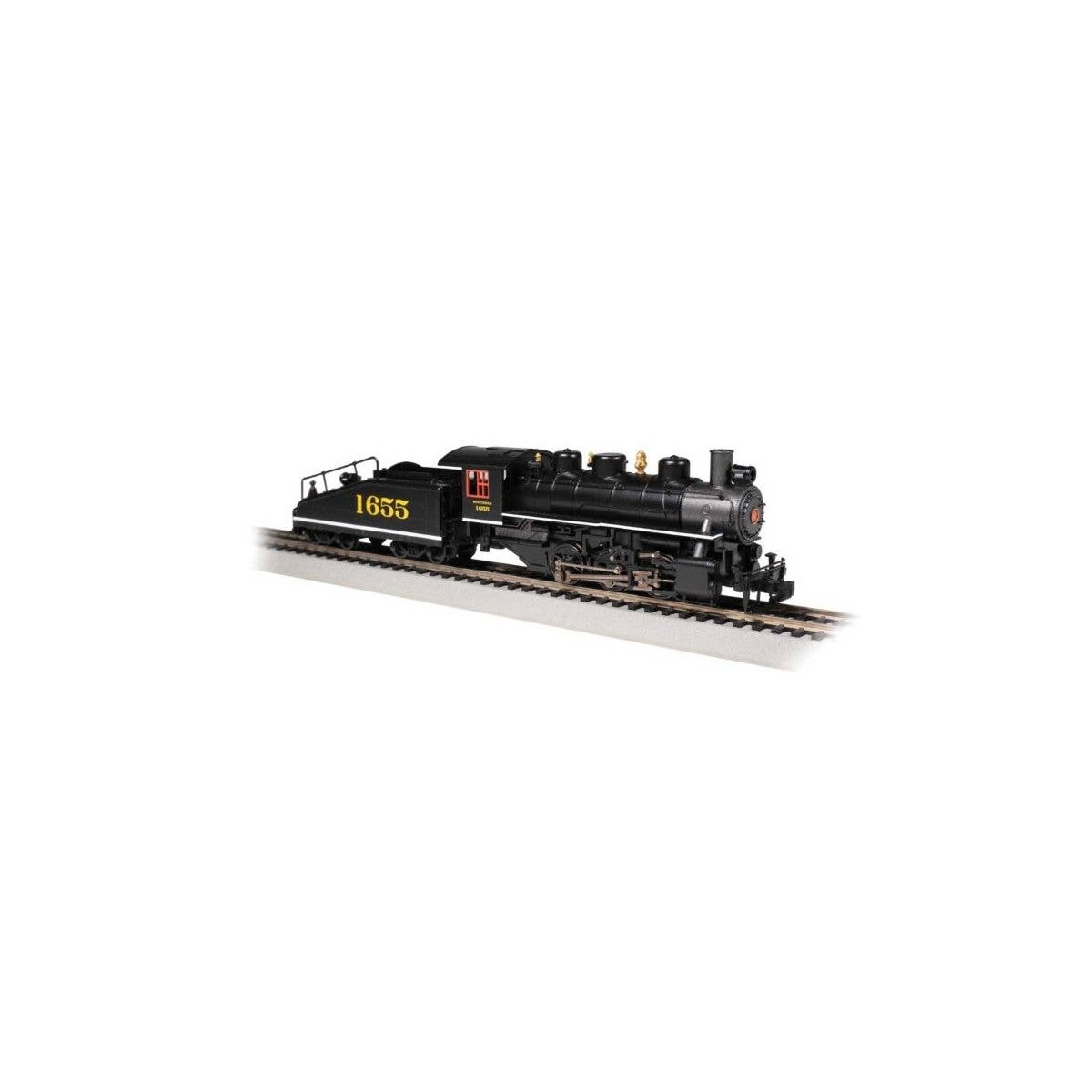 USRA 0-6-0 with Slope-Back Tender - DCC with Smoke -- Southern Railway 1655 (black, graphite), HO, Bachmann Industries 51614