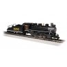 USRA 0-6-0 with Slope-Back Tender - DCC with Smoke -- Southern Railway 1655 (black, graphite), HO, Bachmann Industries 51614