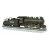 USRA 0-6-0 with Slope-Back Tender - Standard DC with Smoke -- Santa Fe 2034, HO, Bachmann Industries 50609