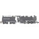 USRA 0-6-0 w/Vanderbilt Tender & Smoke - Standard DC -- Union Pacific 4436 (black, graphite), HO, Bachmann Industries 50717
